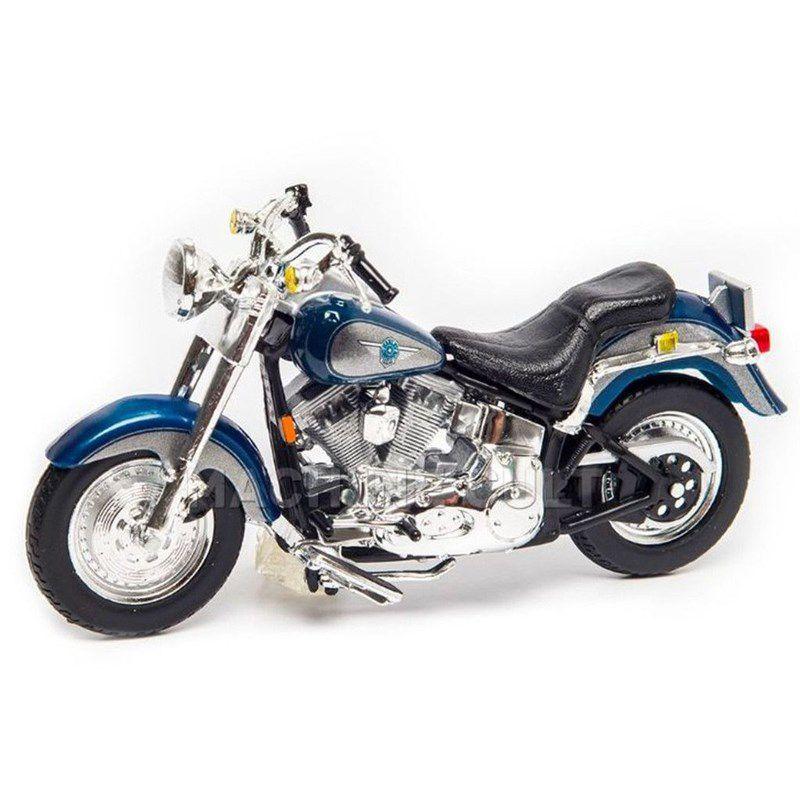 Moto Harley Davidson 1998 Flstf Fat Boy 1:18 Maisto - Miniaturas